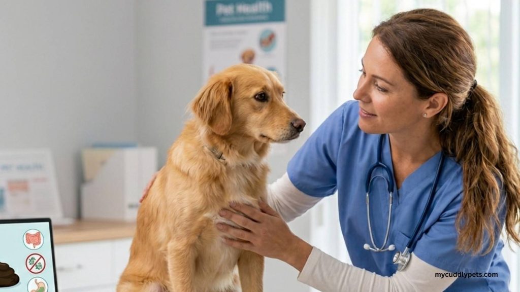 Why is my puppy pooping blood?