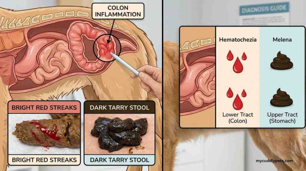 Understanding blood in dogs stool
