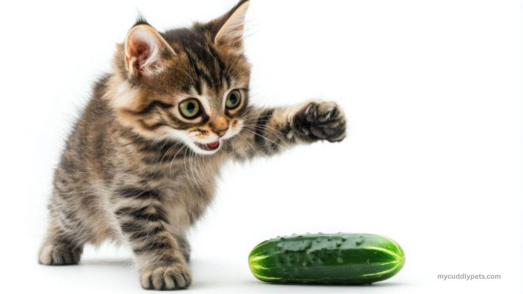 Are cats afraid of cucumbers