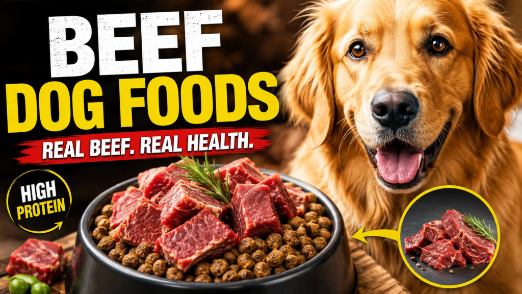 beef dog foods