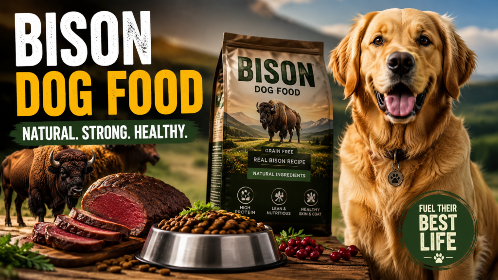 Bison Dog Food