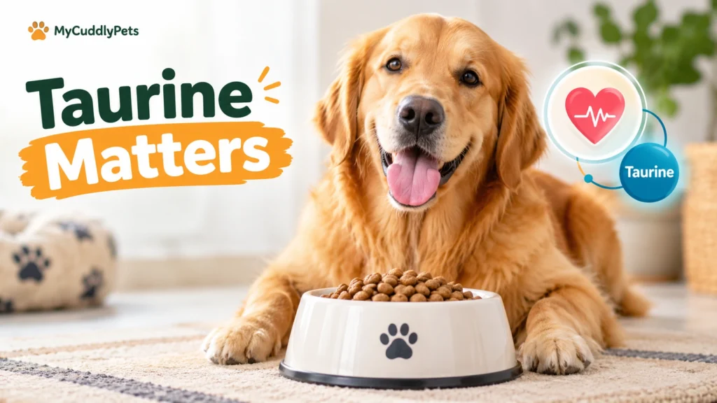 taurine dog food DCM