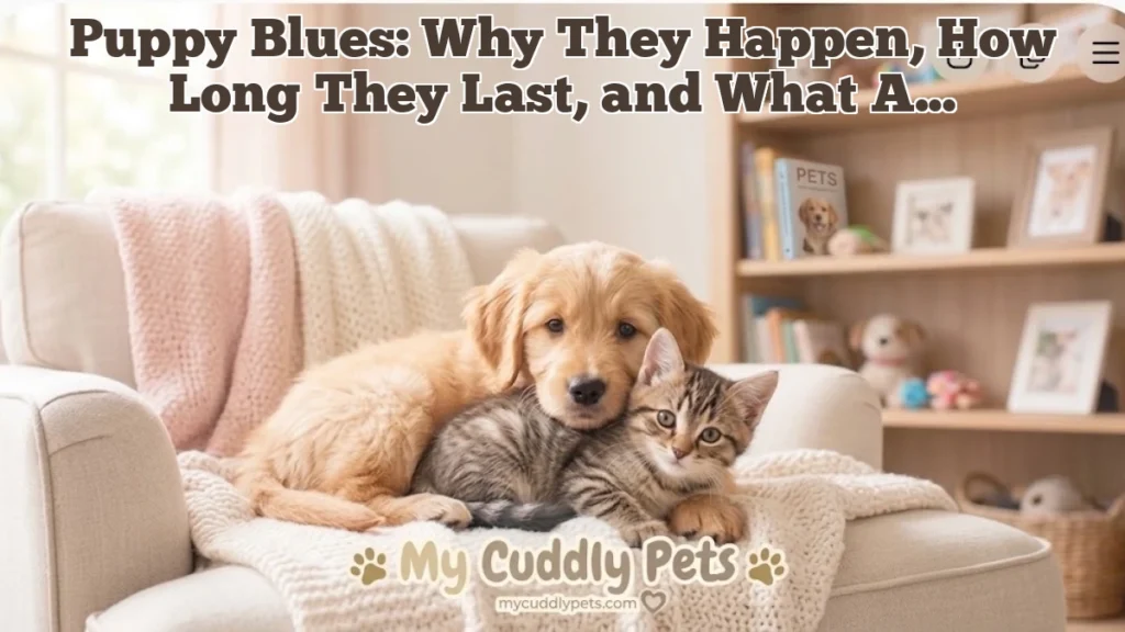 Puppy Blues: Why They Happen, How Long They Last, and What Actually Helps