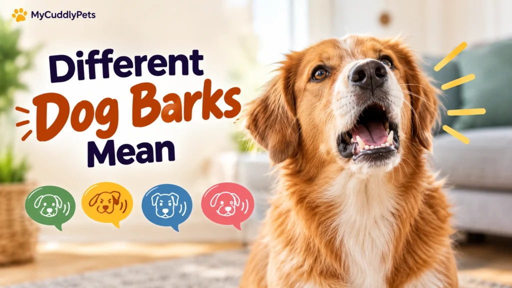 Different Dog Barks Mean